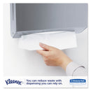 Kleenex Premiere Folded Towels, 7.8 x 12.4, White, 120/Pack, 25 Packs/Carton