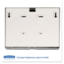 Kimberly-Clark Professional* Windows Scottfold Compact Towel Dispenser, 10.6 x 4.75 x 9, Stainless Steel