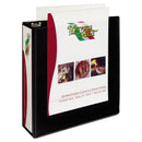 Avery Heavy-Duty Non Stick View Binder with DuraHinge and Slant Rings, 3 Rings, 3" Capacity, 11 x 8.5, Black, (5600)