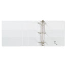 Avery Durable View Binder with DuraHinge and EZD Rings, 3 Rings, 5" Capacity, 11 x 8.5, White, (9901)