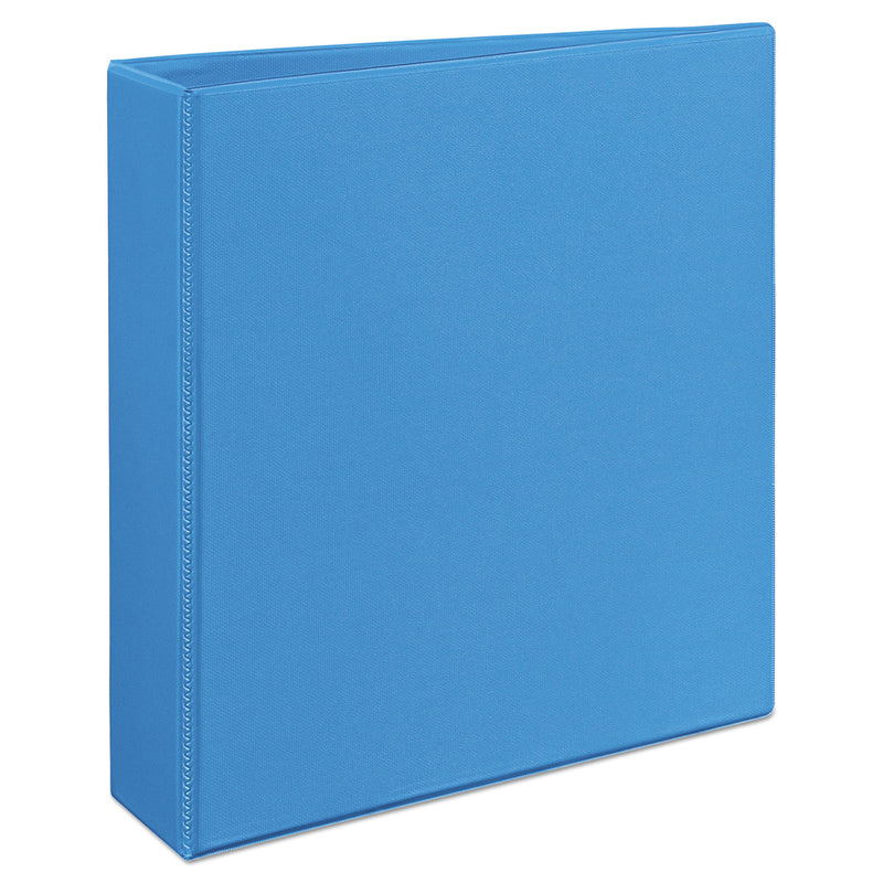 Avery Heavy-Duty Non Stick View Binder with DuraHinge and Slant Rings, 3 Rings, 2" Capacity, 11 x 8.5, Light Blue, (5501)