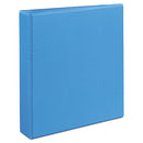 Avery Heavy-Duty Non Stick View Binder with DuraHinge and Slant Rings, 3 Rings, 1.5" Capacity, 11 x 8.5, Light Blue, (5401)