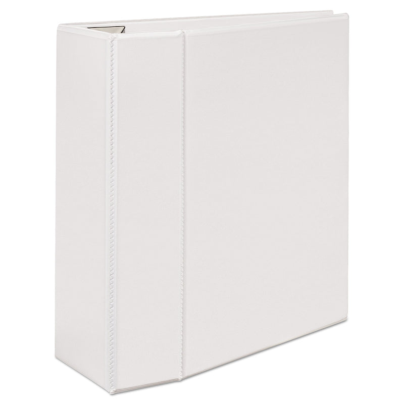Avery Heavy-Duty View Binder with DuraHinge and Locking One Touch EZD Rings, 3 Rings, 5" Capacity, 11 x 8.5, White