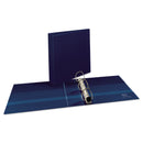 Avery Heavy-Duty View Binder with DuraHinge and One Touch EZD Rings, 3 Rings, 2" Capacity, 11 x 8.5, Navy Blue