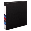 Avery Heavy-Duty Non-View Binder with DuraHinge and One Touch EZD Rings, 3 Rings, 2" Capacity, 11 x 8.5, Black