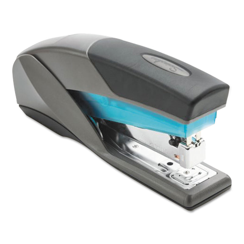 Swingline Optima 25 Reduced Effort Stapler, 25-Sheet Capacity, Slate Gray/Blue