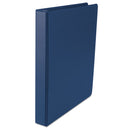 Universal Economy Non-View Round Ring Binder, 3 Rings, 1" Capacity, 11 x 8.5, Royal Blue