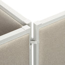 HON Verse Quick Connect 90 Degree Connecting Hardware, Gray, 2/Pack