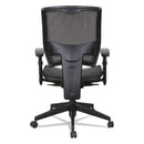 Alera Epoch Series Suspension Mesh Multifunction Chair, Supports Up to 275 lb, 16.25" to 21.06" Seat Height, Black