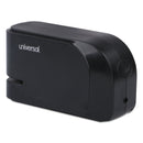 Universal Half-Strip Electric Stapler with Staple Channel Release Button, 20-Sheet Capacity, Black