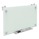 Quartet Infinity Magnetic Glass Dry Erase Cubicle Board, 18 x 30, White