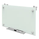 Quartet Infinity Magnetic Glass Dry Erase Cubicle Board, 18 x 30, White