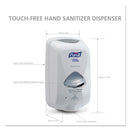 PURELL TFX Touch Free Dispenser, 1,200 mL, 6.5 x 4.5 x 10.58, Dove Gray
