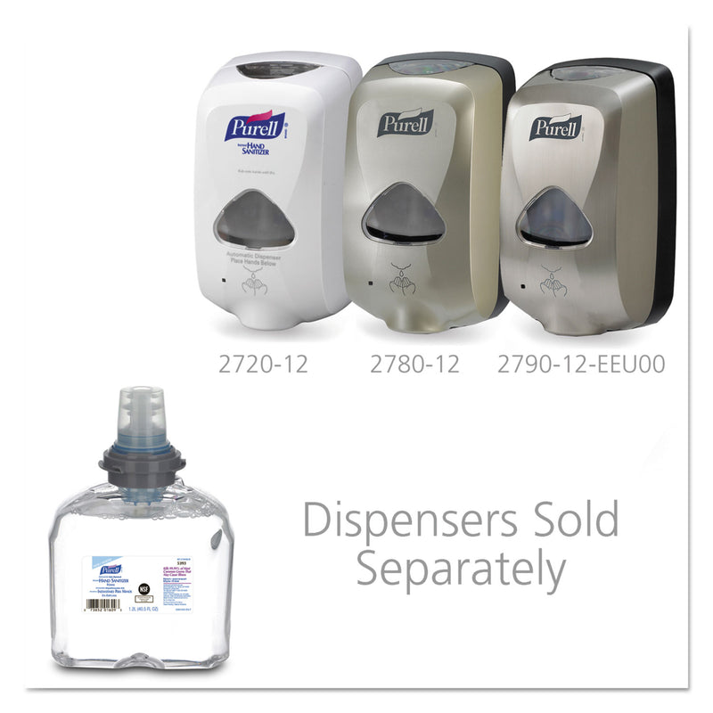 PURELL Advanced E-3 Rated Foam Hand Sanitizer, 1,200 mL Refill, Fragrance-Free, 2/Carton