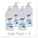 PURELL Advanced Refreshing Gel Hand Sanitizer, 2 L Pump Bottle, Clean Scent, 4/Carton