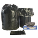 Stout Total Recycled Content Plastic Trash Bags, 56 gal, 1.5 mil, 43" x 49", Brown/Black, 100/Carton