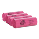 Tidy Girl Feminine Hygiene Sanitary Disposal Bags, 4" x 10", Natural, 600/Carton