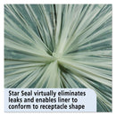 Stout EcoSafe-6400 Bags, 48 gal, 0.85 mil, 42" x 48", Green, 40/Box