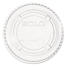 Dart Portion/Souffle Cup Lids, PET, Fits 1.5 oz to 2.5 oz Cups, Clear, 2,500/Carton