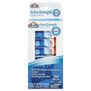 Elmer's Extra-Strength Office Glue Stick, 0.28 oz, Dries Clear, 24/Pack