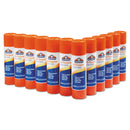 Elmer's Disappearing Glue Stick, 0.21 oz, Applies White, Dries Clear, 24/Pack