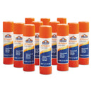 Elmer's Disappearing Glue Stick, 0.21 oz, Applies White, Dries Clear, 24/Pack