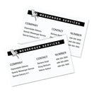 Avery Printable Index Cards with Sure Feed, Unruled, Inkjet/Laser, 3 x 5, White, 150 Cards, 3 Cards/Sheet, 50 Sheets/Box