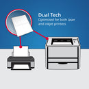 Avery Printable Tickets w/Tear-Away Stubs, 97 Bright, 65 lb Cover Weight, 8.5 x 11, White, 10 Tickets/Sheet, 20 Sheets/Pack