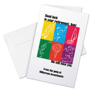 Avery Half-Fold Greeting Cards with Matching Envelopes, Inkjet, 85 lb, 5.5 x 8.5, Matte White, 1 Card/Sheet, 30 Sheets/Box