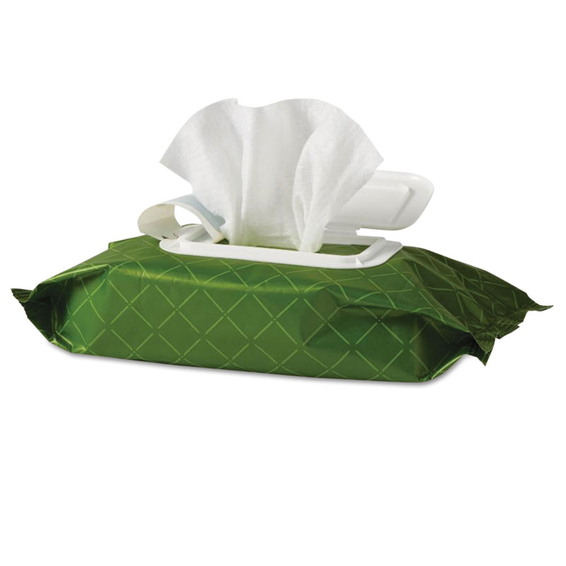 Medline FitRight Select Premium Personal Cleansing Wipes, 8 x 12, Fragrance-Free, White, 48/Pack, 12 Packs/Carton