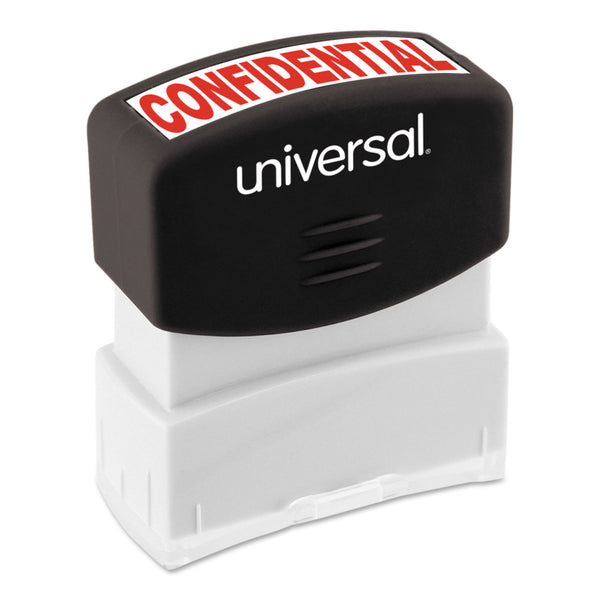 Universal Message Stamp, CONFIDENTIAL, Pre-Inked One-Color, Red