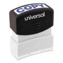 Universal Message Stamp, COPY, Pre-Inked One-Color, Blue