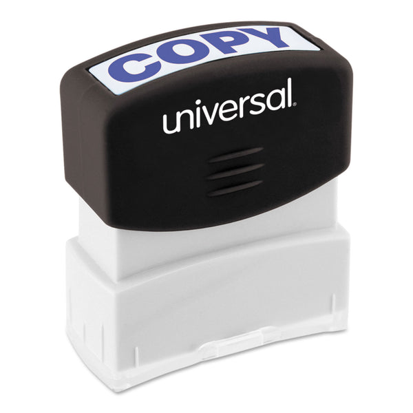 Universal Message Stamp, COPY, Pre-Inked One-Color, Blue