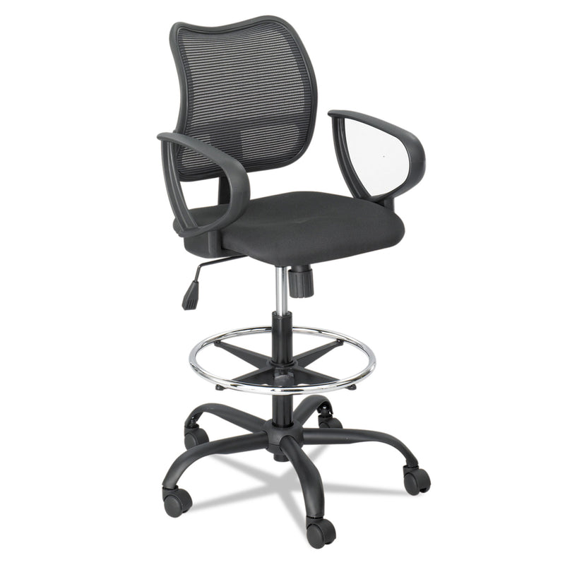 Safco Optional Loop Arm Kit for Mesh Extended Height Chairs for Safco Vue Mesh Extended-Height Chairs, Black, 2/Set