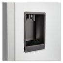 Safco Double-Tier Locker, 12w x 18d x 78h, Two-Tone Gray
