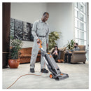 Hoover HushTone Vacuum Cleaner with Intellibelt, 15" Cleaning Path, Gray/Orange