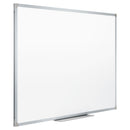 Mead Dry-Erase Board, Melamine Surface, 36 x 24, Silver Aluminum Frame
