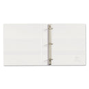 Avery Heavy-Duty Non Stick View Binder with DuraHinge and Slant Rings, 3 Rings, 1" Capacity, 11 x 8.5, White, (5304)