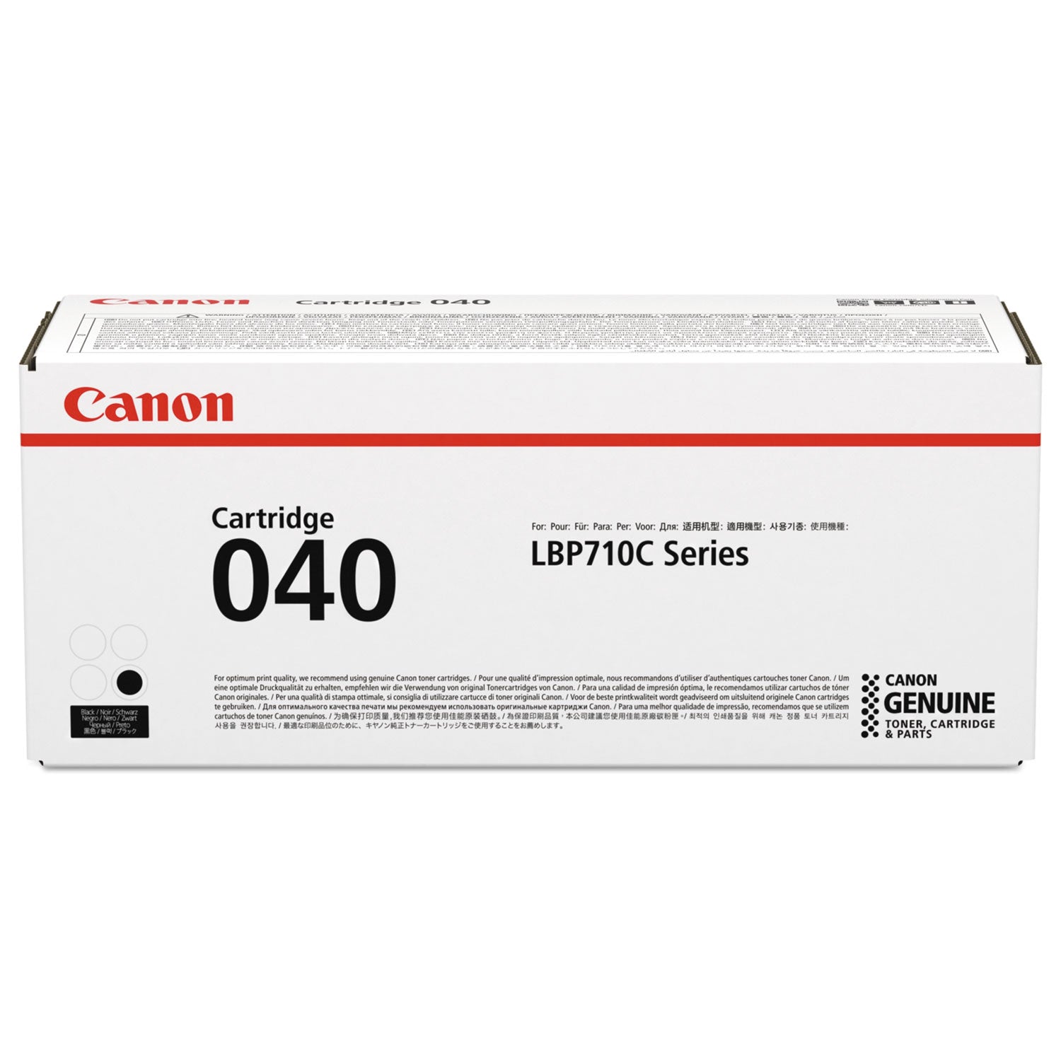 0460C001 (040) Ink, 6,300 Page-Yield, Black by Canon CNM0460C001