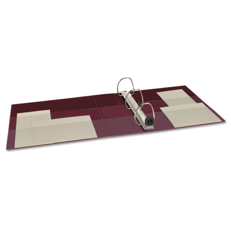 Avery Heavy-Duty Non-View Binder with DuraHinge and Locking One Touch EZD Rings, 3 Rings, 3" Capacity, 11 x 8.5, Maroon