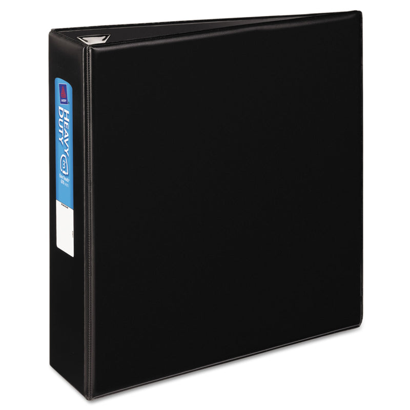 Avery Heavy-Duty Non-View Binder with DuraHinge and Locking One Touch EZD Rings, 3 Rings, 3" Capacity, 11 x 8.5, Black