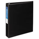 Avery Heavy-Duty Non-View Binder with DuraHinge and One Touch EZD Rings, 3 Rings, 1.5" Capacity, 11 x 8.5, Black