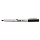 Sharpie Ultra Fine Tip Permanent Marker, Extra-Fine Needle Tip, Black, 5/Pack