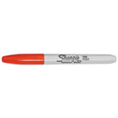 Sharpie Fine Tip Permanent Marker, Fine Bullet Tip, Red, Dozen