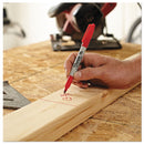 Sharpie Fine Tip Permanent Marker, Fine Bullet Tip, Red, Dozen