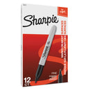Sharpie Fine Tip Permanent Marker, Fine Bullet Tip, Black