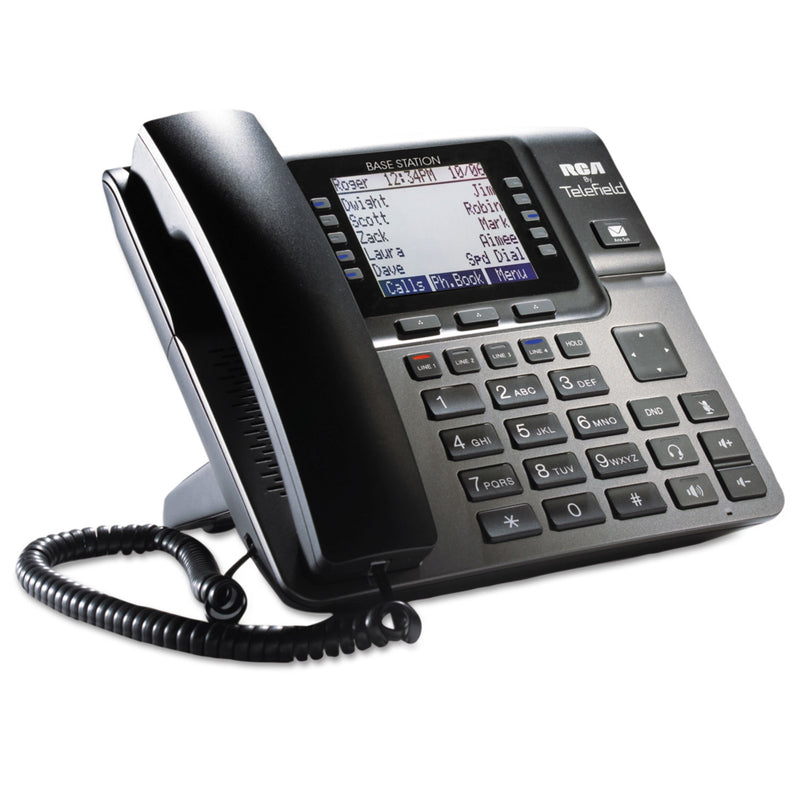 Motorola 1–4 Line Corded/Cordless System, Cordless Desk Phone