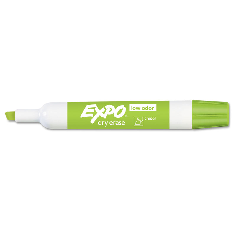 EXPO Low-Odor Dry Erase Marker Office Value Pack, Broad Chisel Tip, Assorted Colors, 192/Pack