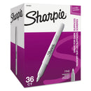 Sharpie Metallic Fine Point Permanent Marker Value Pack, Fine Bullet Tip, Metallic Silver, 36/Pack