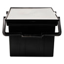 Advantus Companion Portable File, Letter/Legal Files, 17" x 14" x 11", Black